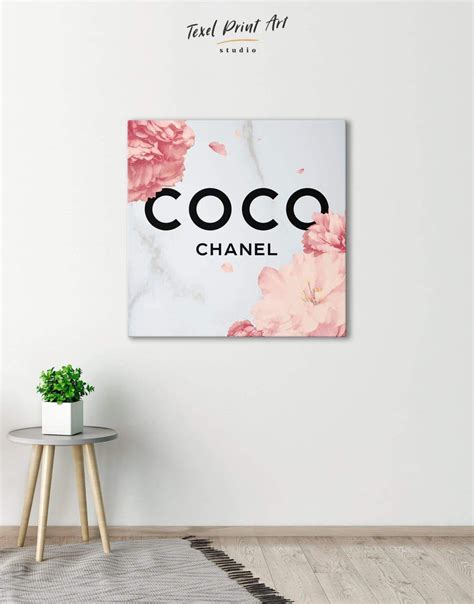 coco chanel canvas art.